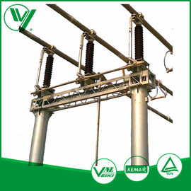 Guter Preis Angebrachte drei im Freien - Pfosten Hochspannungstrennungs-Schalter mit Stahlgrundplatte 126KV Online