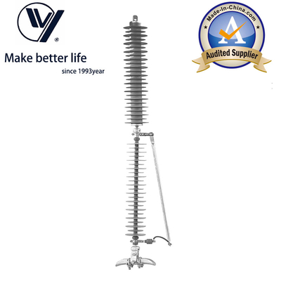 Guter Preis 110kV Polymer Housed Surge Arrester with Leave Device for Substation Online