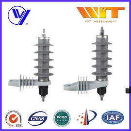 Guter Preis 3KV - Oxid-Polymer-Überspannungsschutz des Zink-66KV mit Strahln-Klammern-selbst- Stellung Online