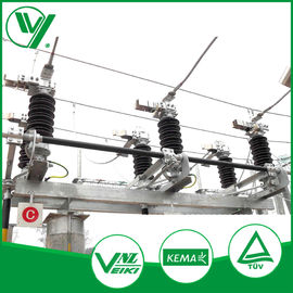 Guter Preis Nebenstellen-Art Niederspannungs-Trenner GW4 40.5KV mit manuellem bearbeitetem Mechanismus Online